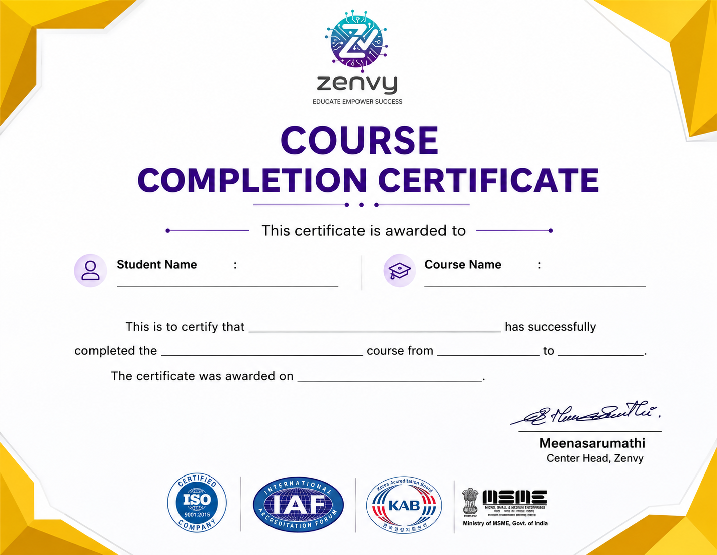 Instructor Profile image